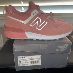 New Balance 574 Sport Rose Athletic Shoes